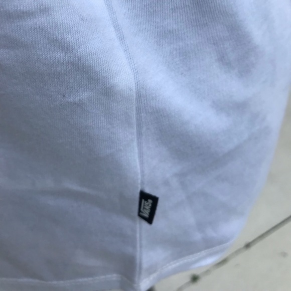 VANS T-shirt Long Sleeve Cali Grew Raglan White W - Picture 6 of 6